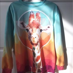 Giraffe Crew Neck